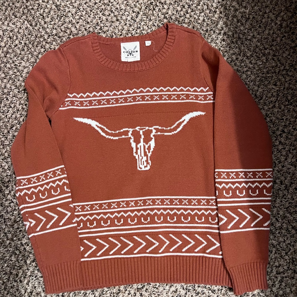 Western sweater